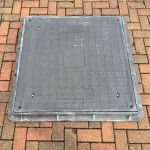 Lightweight Composite Manhole Cover 900 x 900 mm Clear Opening Load Rated to B125 CC9090B125